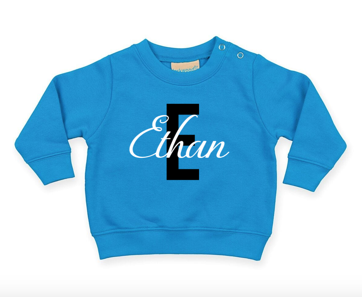 blue sweater mock up