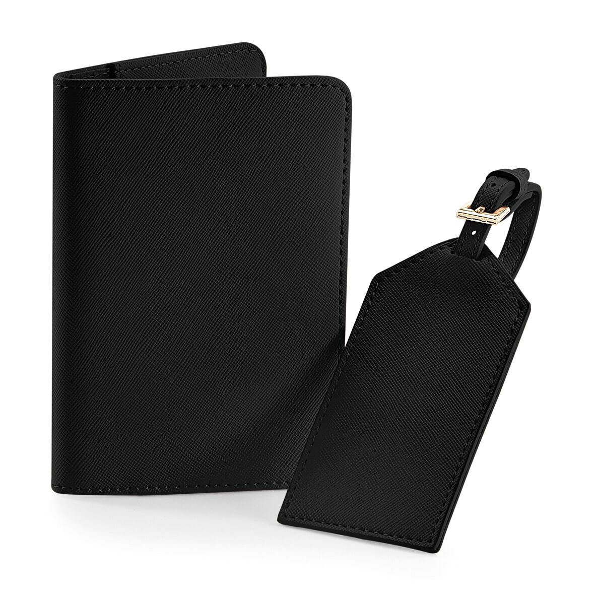 black luggage set
