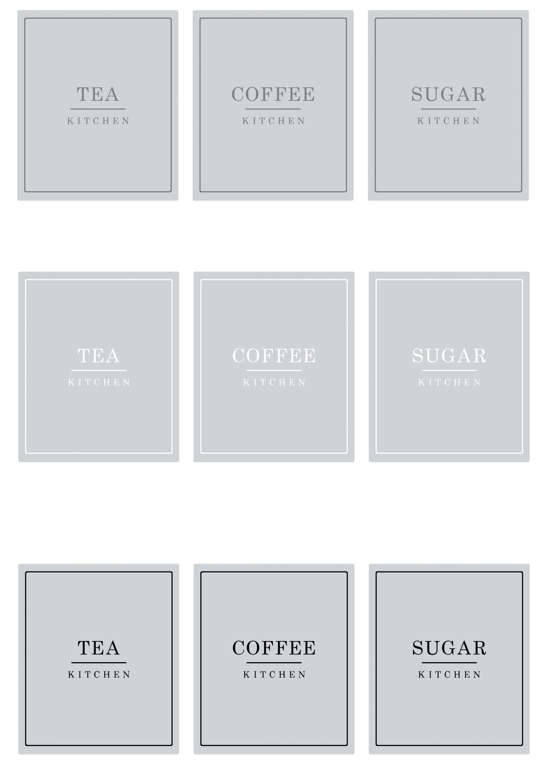 grey labels
